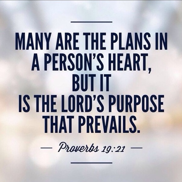The Lord’s Purpose Will Prevail. Proverbs 19:21 - Picture 4 of 10